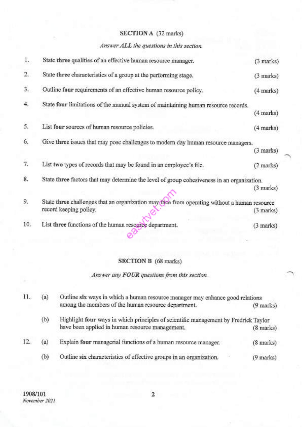 Elements of Human Resource Management (2021) — page 2 of 3