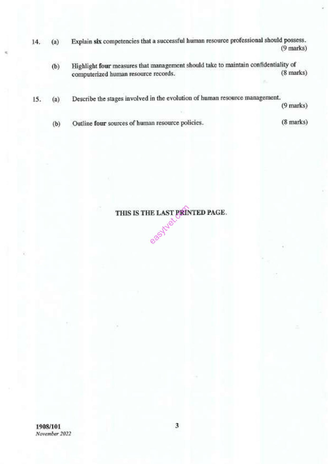 Elements of Human Resource Management (2022) — page 3 of 3