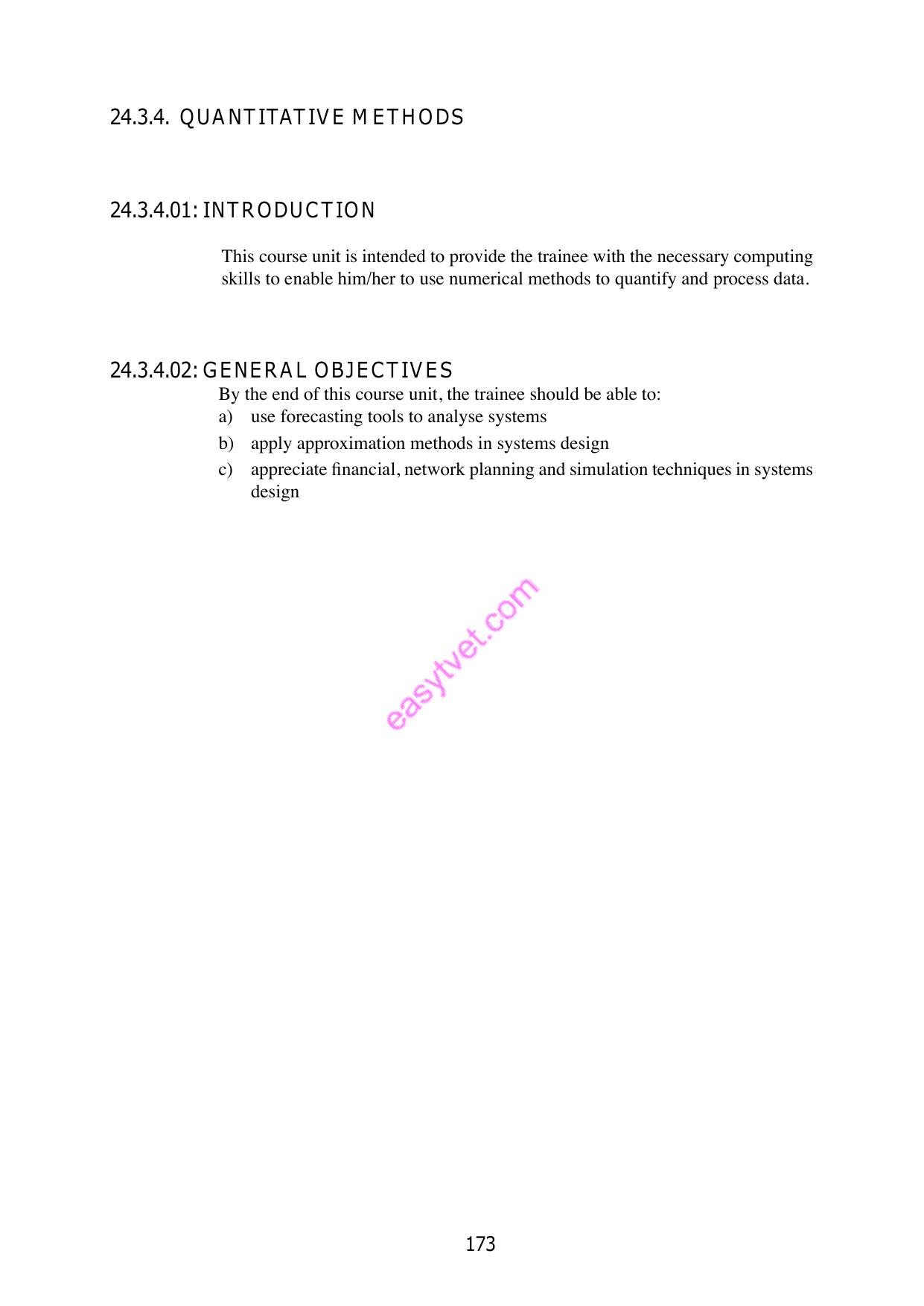 Quantitative Methods — page 1 of 15