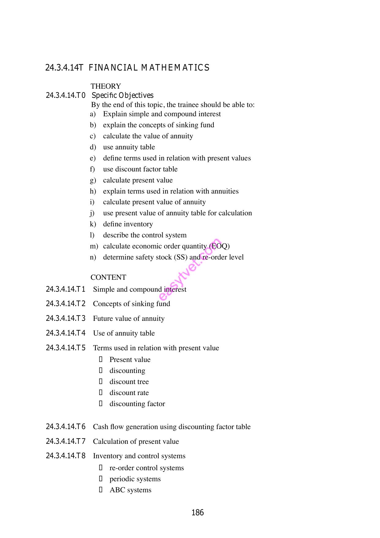 Quantitative Methods — page 14 of 15