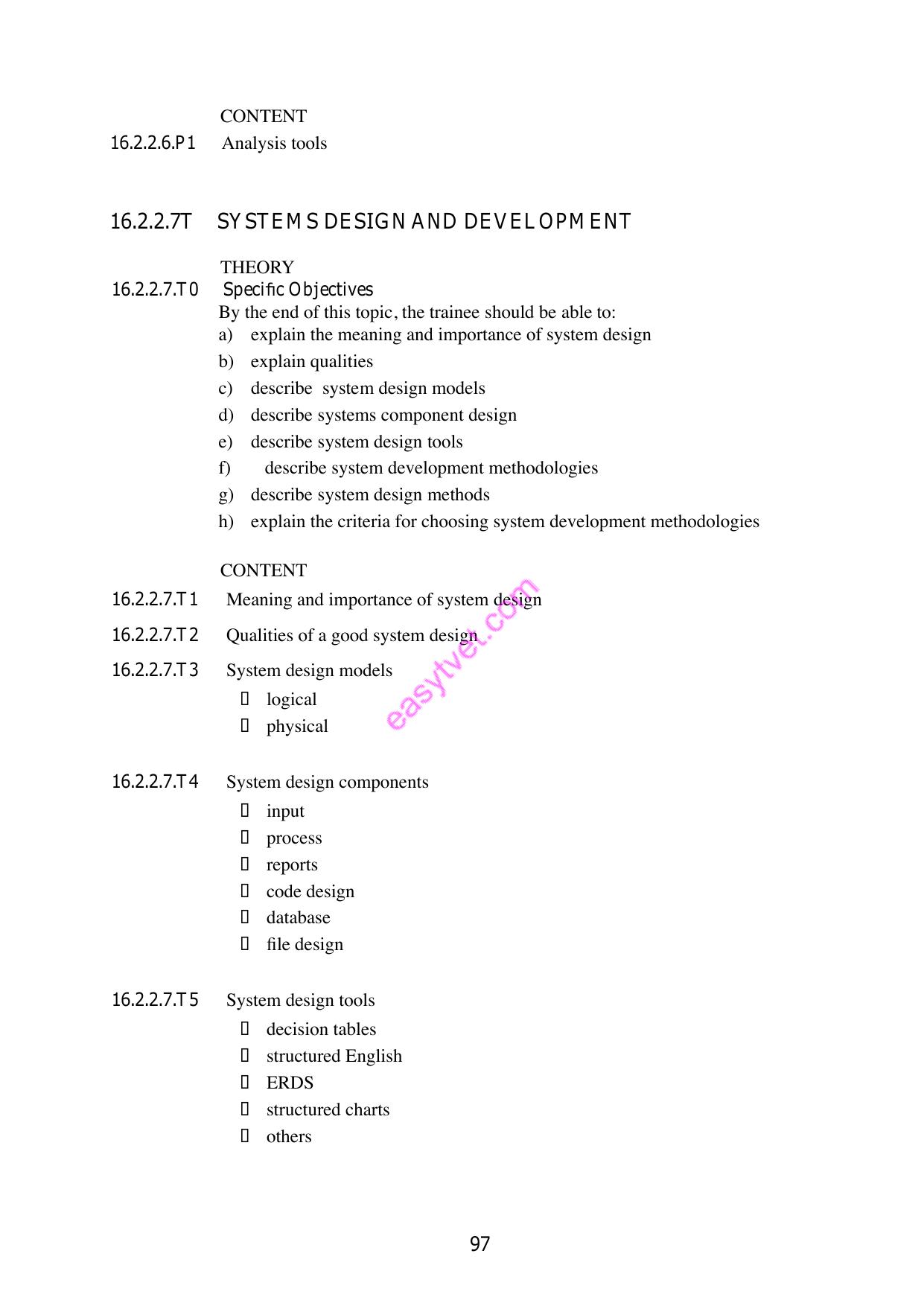 System Analysis AND Design — page 8 of 12