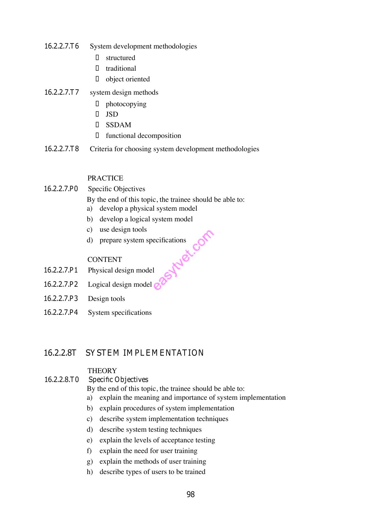 System Analysis AND Design — page 9 of 12