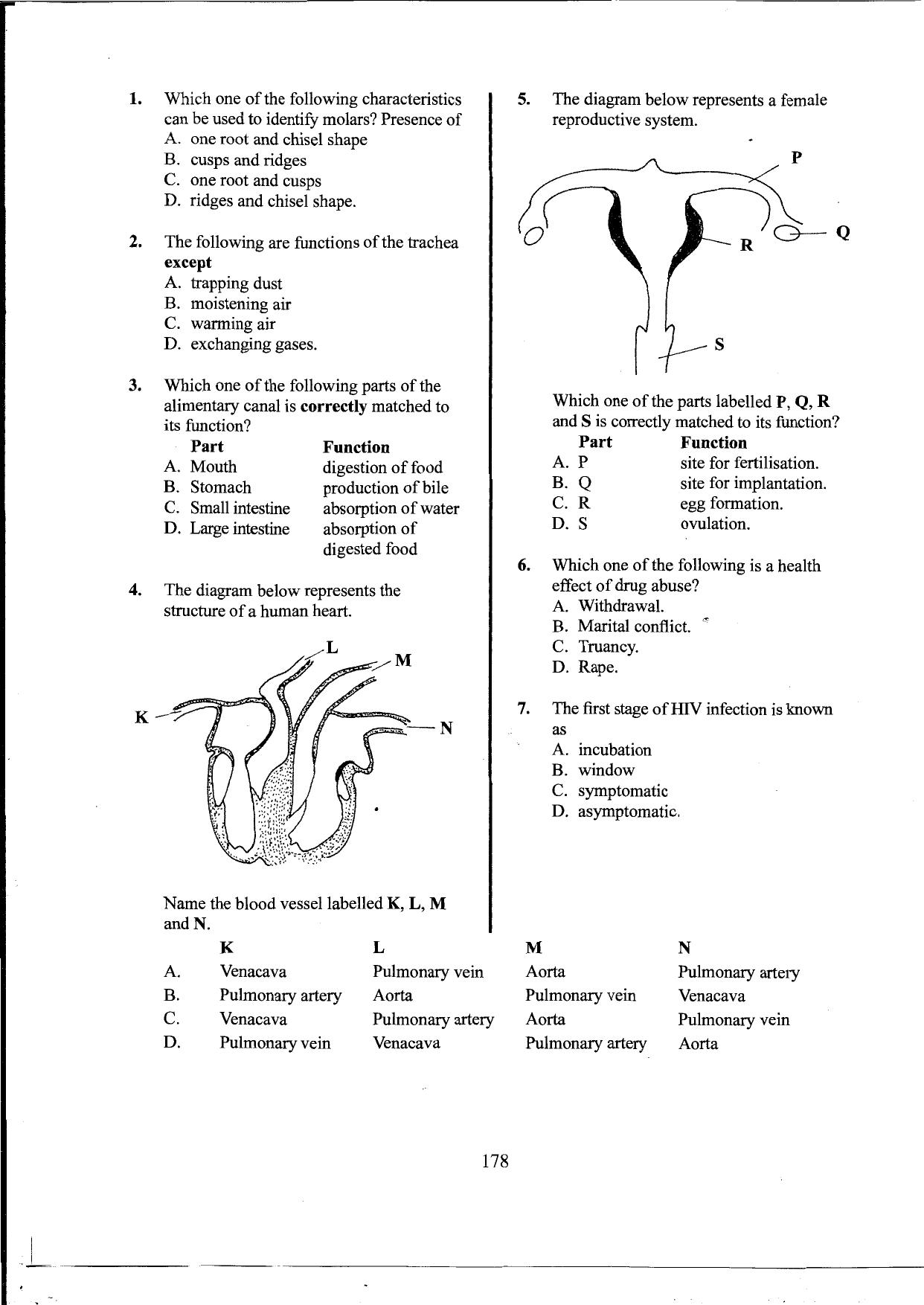 How to Use the Answer Sheet (2016) — page 2 of 7