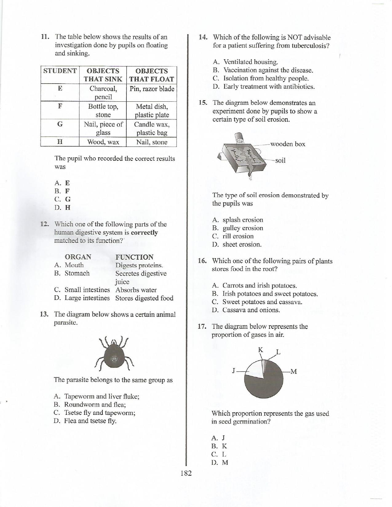 How to Use the Answer Sheet (2017) — page 3 of 8