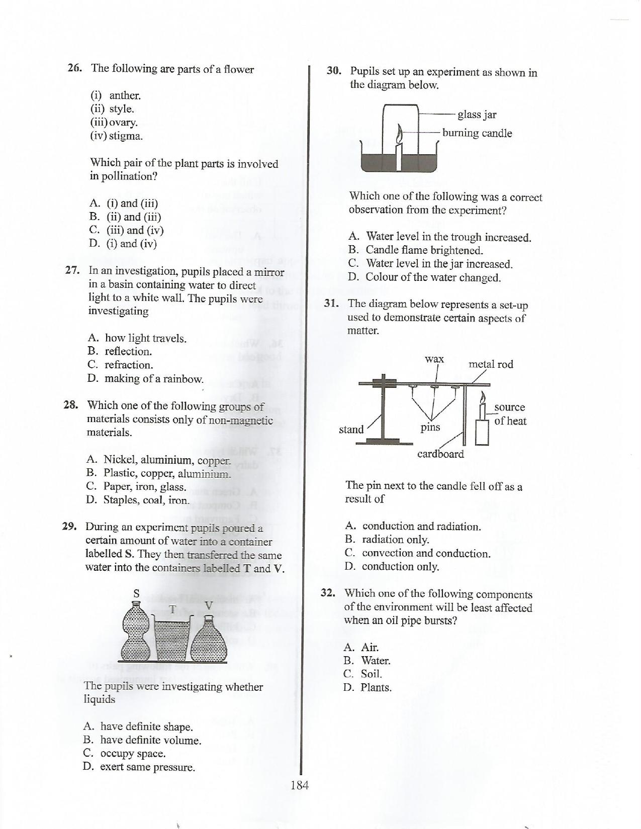 How to Use the Answer Sheet (2017) — page 5 of 8