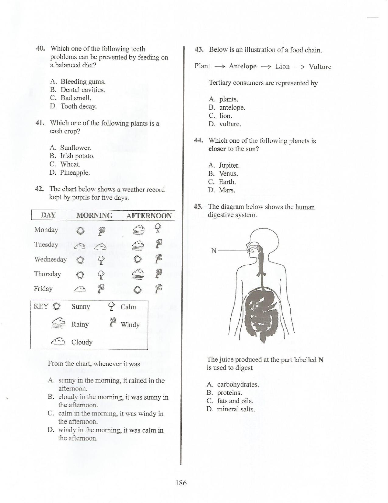 How to Use the Answer Sheet (2017) — page 7 of 8