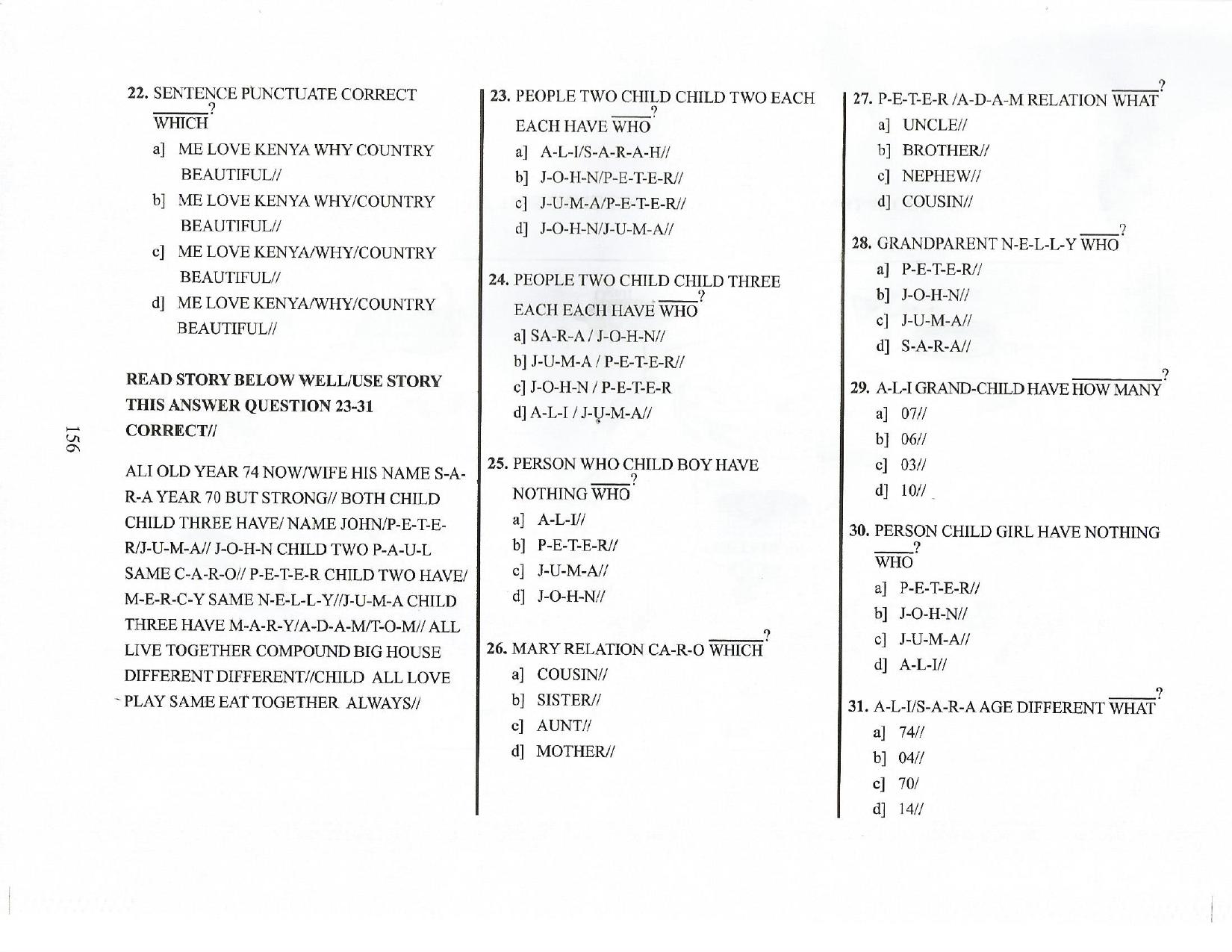 2. Time Answer Correct Have/write Paper Other//answer Correct Write Book This No// Z (2017) — page 6 of 10