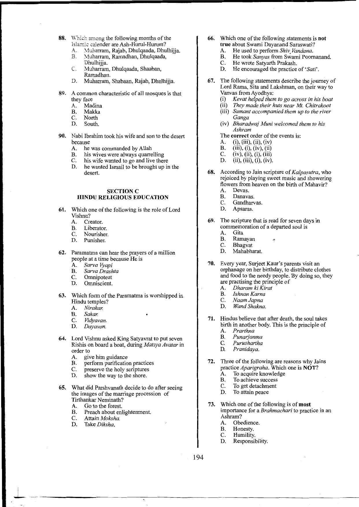 10.11 Social Studies and Religious Education (2016) — page 11 of 12