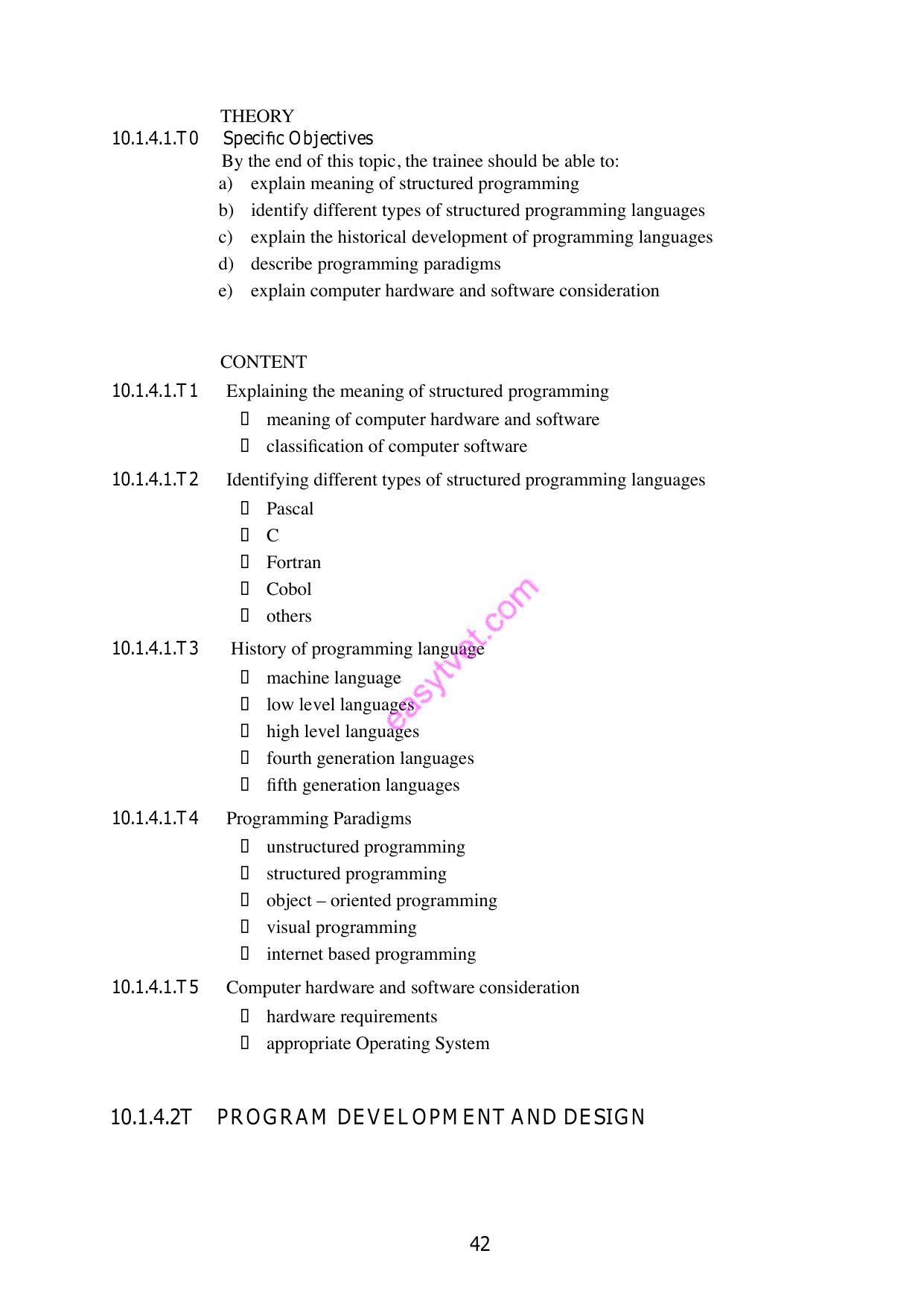Structured Programing — page 3 of 10