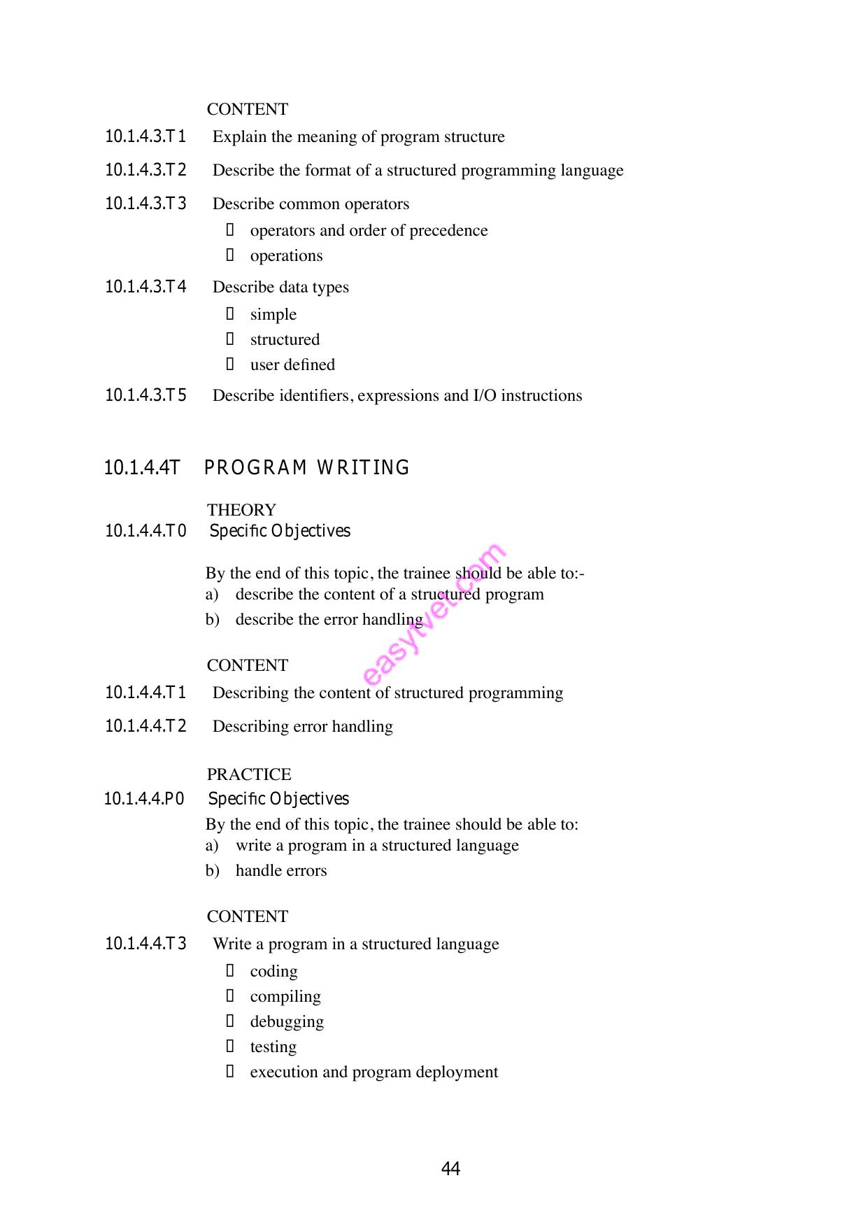 Structured Programing — page 5 of 10