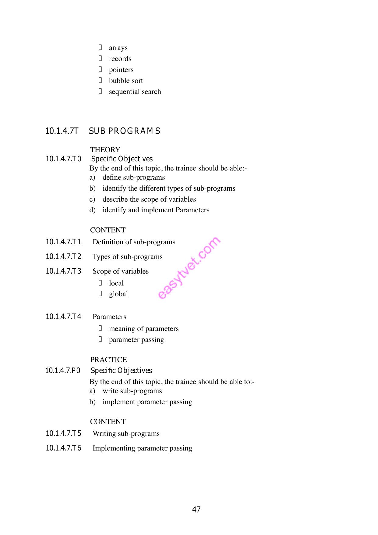 Structured Programing — page 8 of 10