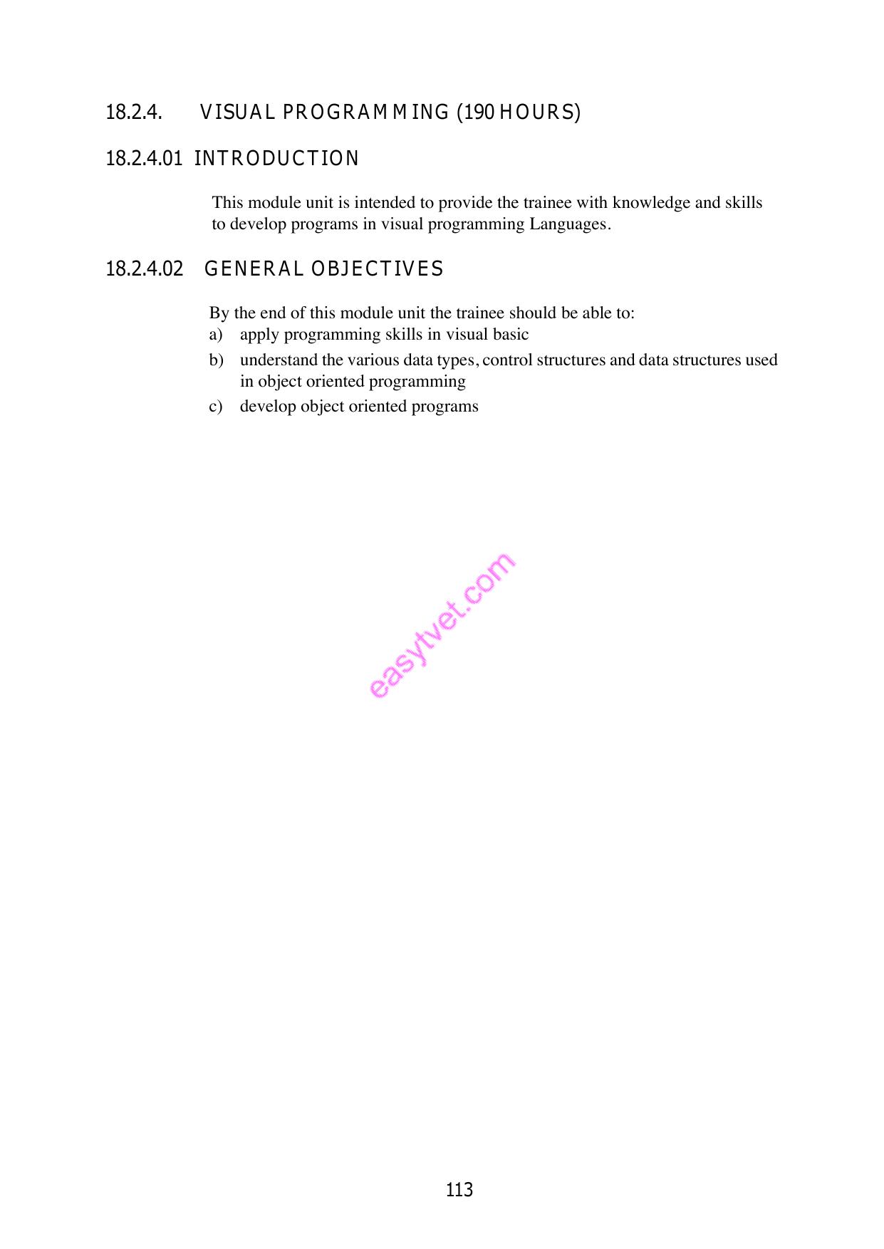 Visual Programing — page 1 of 9