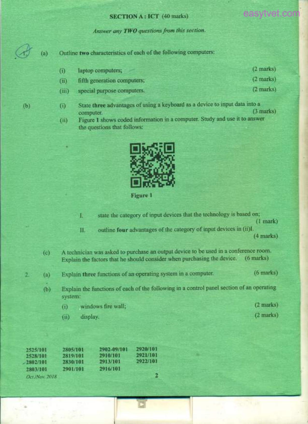 Ict, Communication Skills and Entrepreneurship (2018) — page 2 of 5