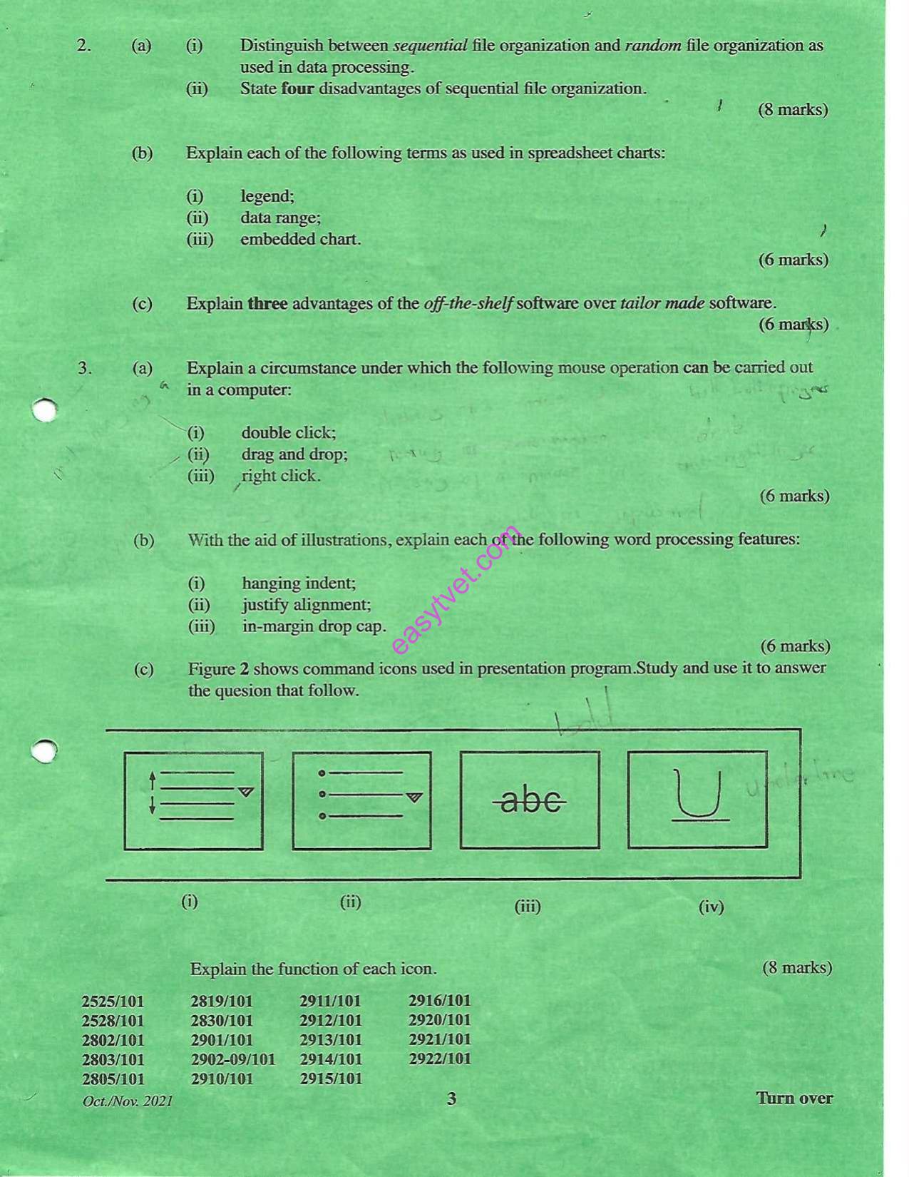 Ict, Communication and Entrepreneurship (2021) — page 3 of 5
