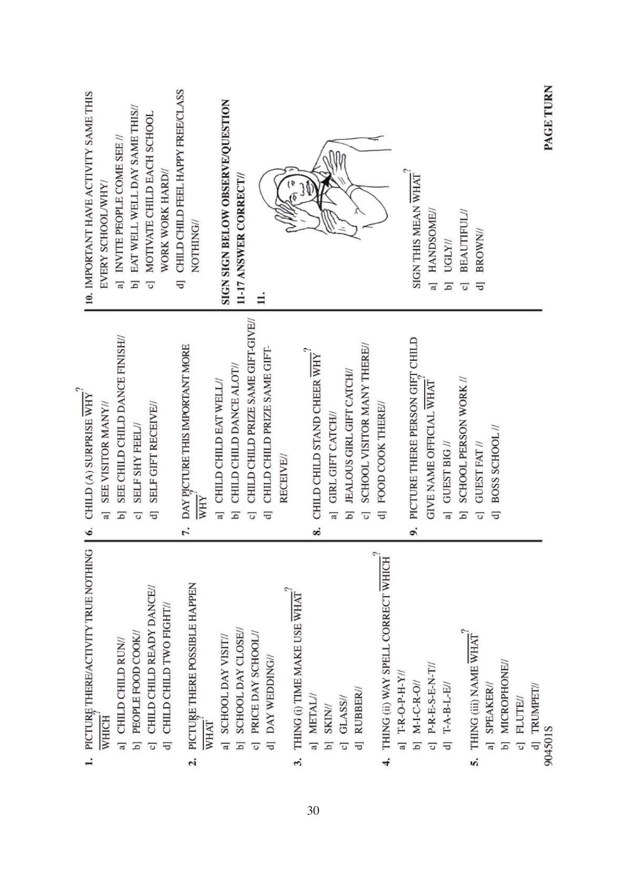 9.0 Kenyan Sign Language Section A Language Use — page 3 of 9