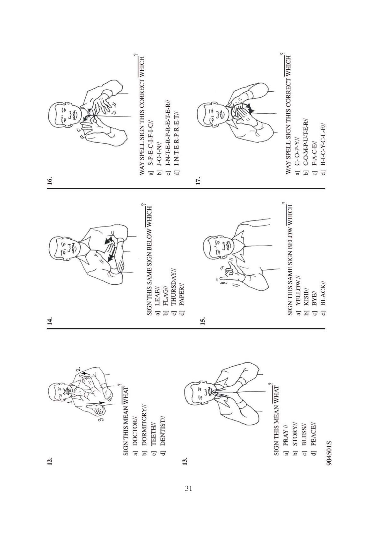 9.0 Kenyan Sign Language Section A Language Use — page 4 of 9