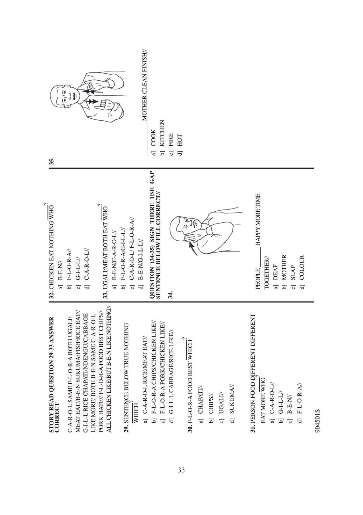 9.0 Kenyan Sign Language Section A Language Use — page 6 of 9