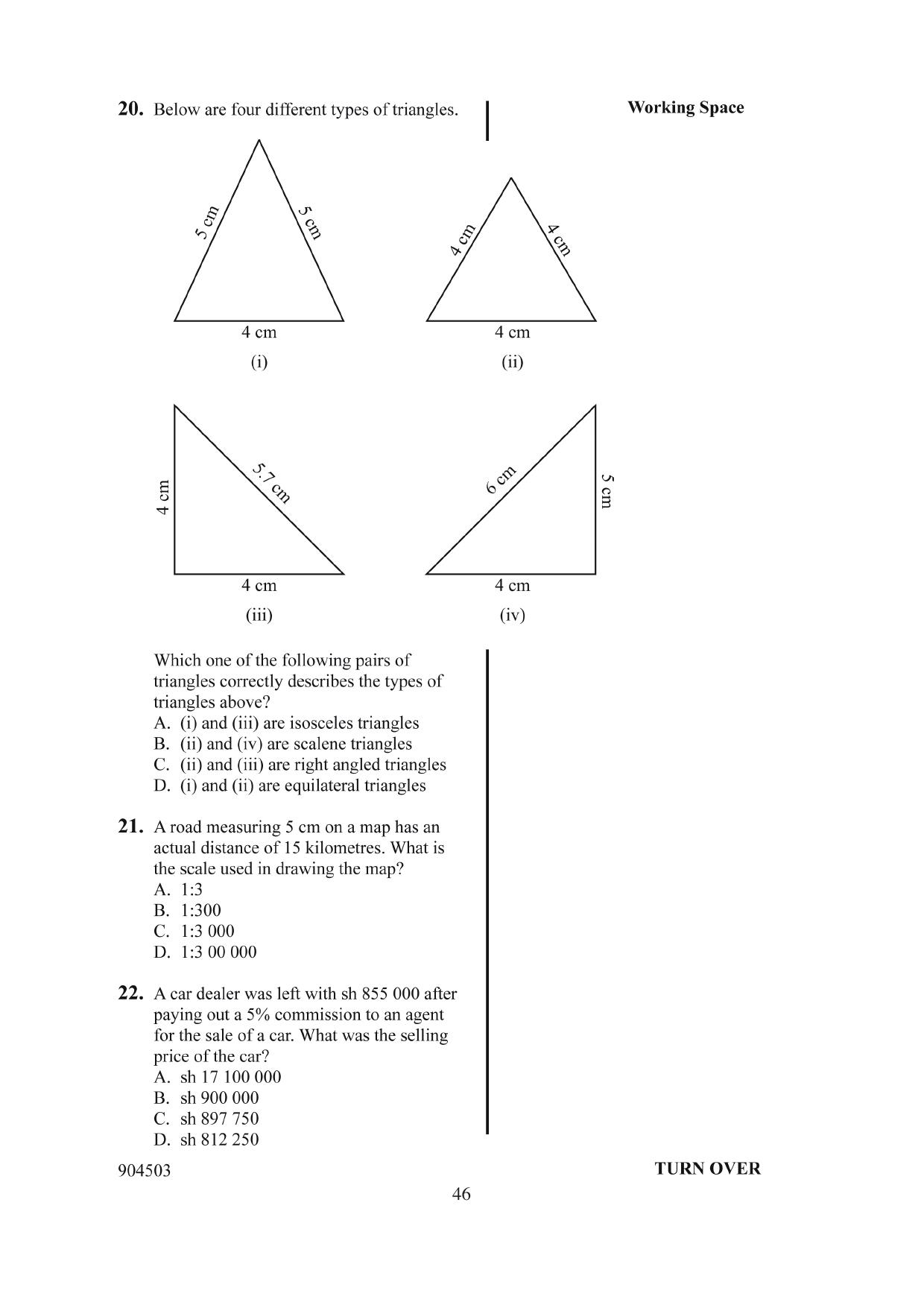 How to Use the Answer Sheet (2014) — page 7 of 16