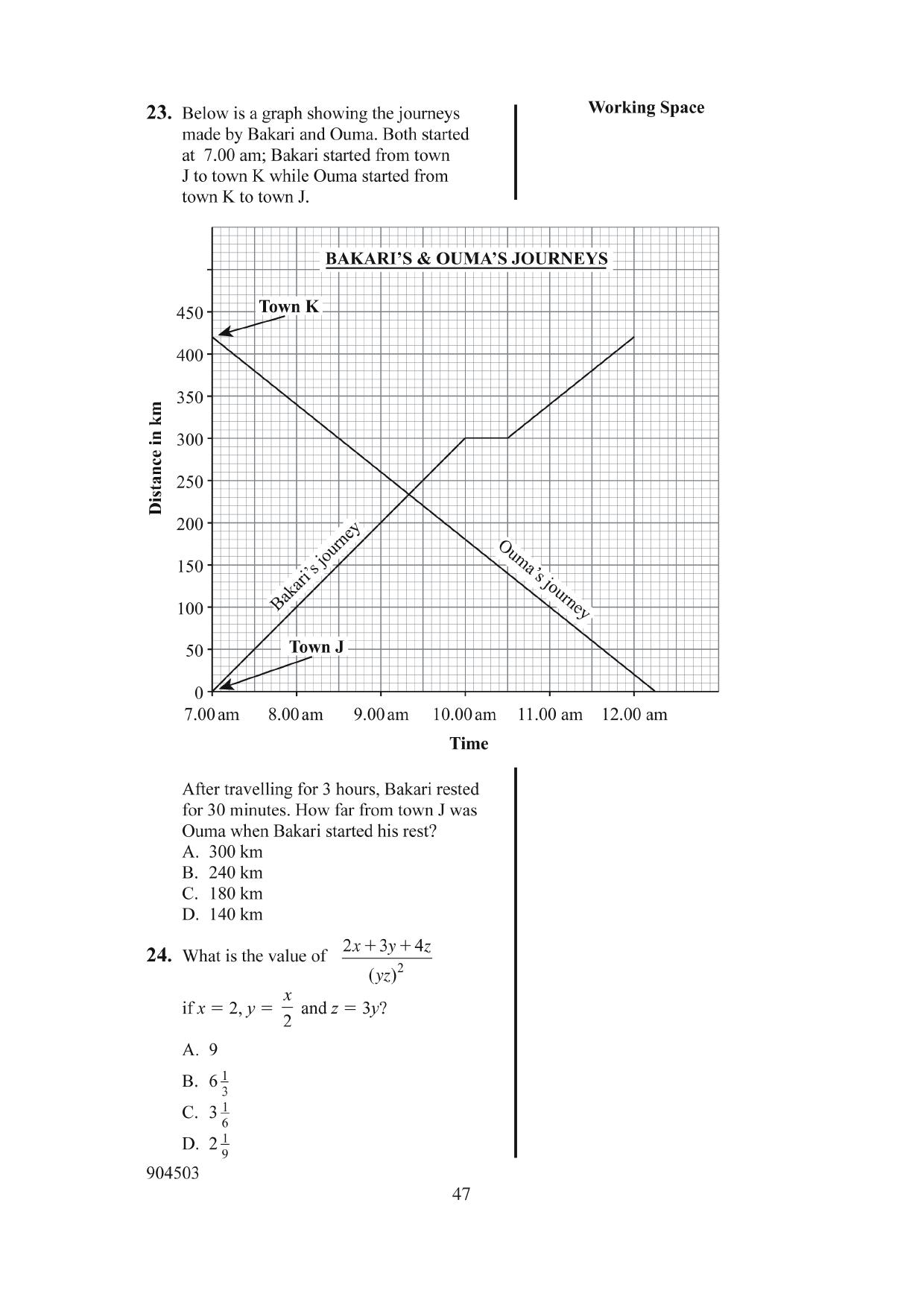 How to Use the Answer Sheet (2014) — page 8 of 16